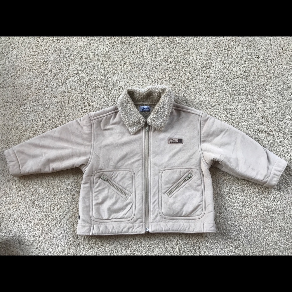 Jacadi Boys Shearling Style Coat
